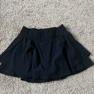 CRZ YOGA Black Skater Skirt
